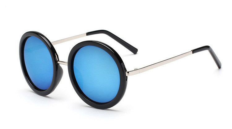 Retro Round Sunglasses Women Brand Vintage Sun Glasses Women Coating Sunglass