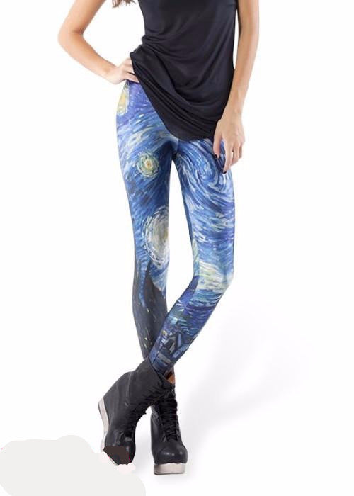 women skinny leggings 8 colors 3D Graphic Colourful Printed Women Legging sporting legging MH061