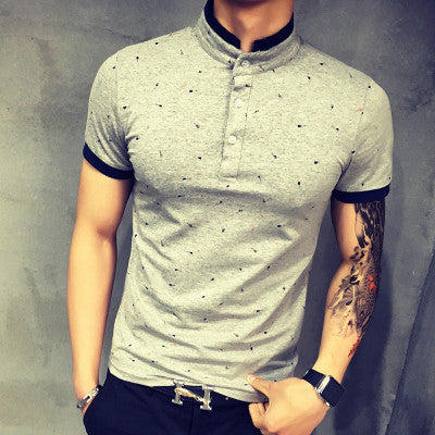 Online discount shop Australia - Men'S Printing T-Shirt Slim Fit And Fit T-Shirts Fashion Handsome T Shirts Tee Shirt Homme