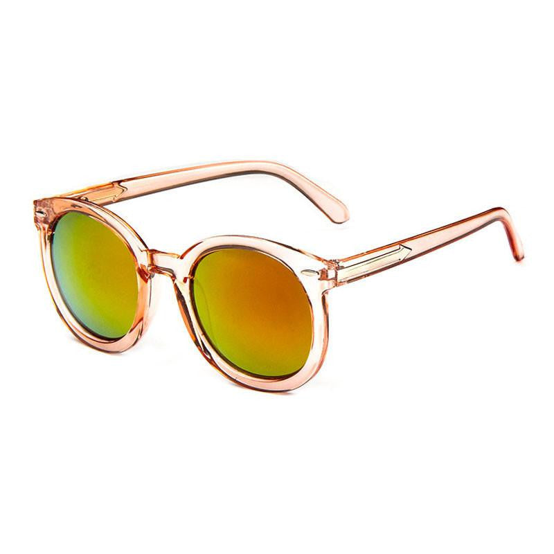 Transparent fashion eye glasses women sunglasses vintage sun glasses