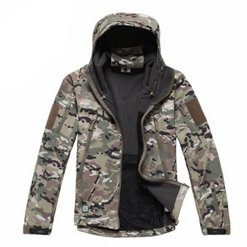 Online discount shop Australia - Army Camouflage Coat Military Jacket Waterproof Windbreaker Raincoat Clothes Army Jacket Men Jackets And Coats