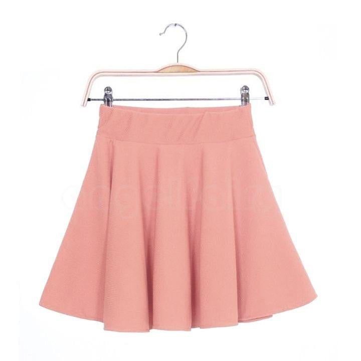 Women Skirt Mini Short Skirt Fall Skirts Womens Stretch High Waist Pleated Tutu Skirt