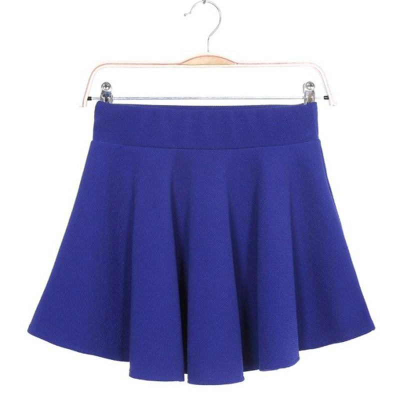 Women Skirt Mini Short Skirt Fall Skirts Womens Stretch High Waist Pleated Tutu Skirt