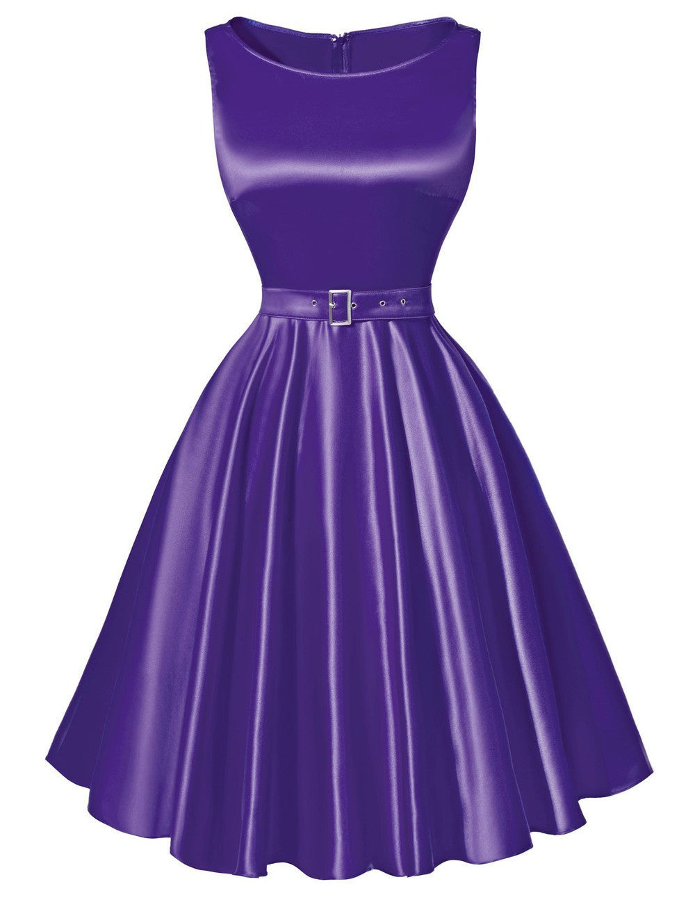 Online discount shop Australia - Jurken Women Dress Black Red Purple Summer Audrey Hepburn 50s 60s Vintage Dresses Vestidos Plus Size Rockabilly Party Dress