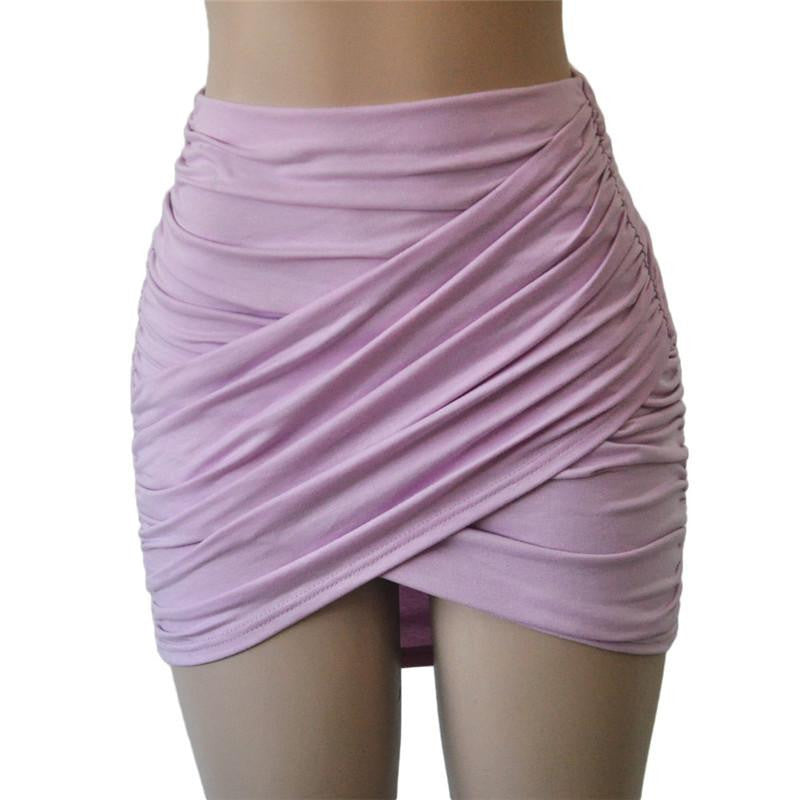 Vintage Women Skirts Pencil Skirt Women Saia Faldas Mujer Clubwear Bandage Skirts Mini High Waist Skirts Female