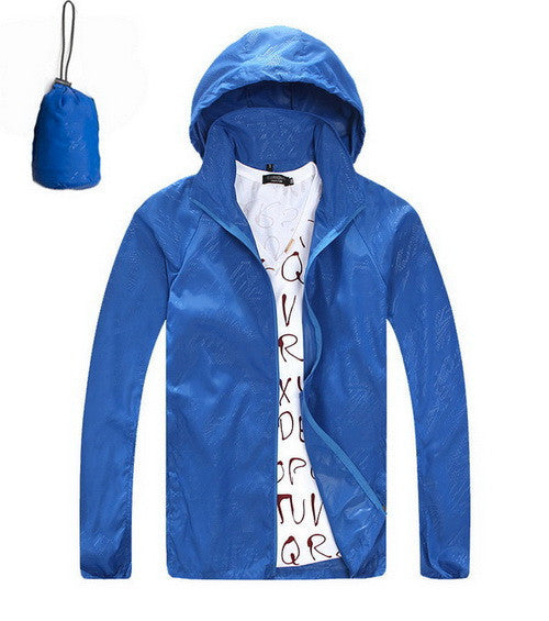 Online discount shop Australia - Men Women Quick Dry Anti-Uv Waterproof Thin Jacket Windbreakers Breathable Coat Male Trekking Casual Sportwear,UA195