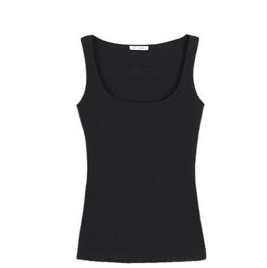 Online discount shop Australia - HOT Sexy Low-Cut Tank Tops Women Large U-neck   Cotton Tanks Sexy Nightclubs Clothing Plus Size Tanks Black White Gray