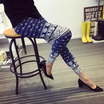 Women Leggings Styles Fashion Black Milk Print Leggings Soft Leggins