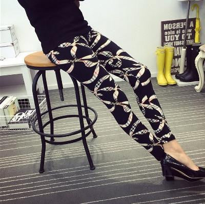 Women Leggings Styles Fashion Black Milk Print Leggings Soft Leggins