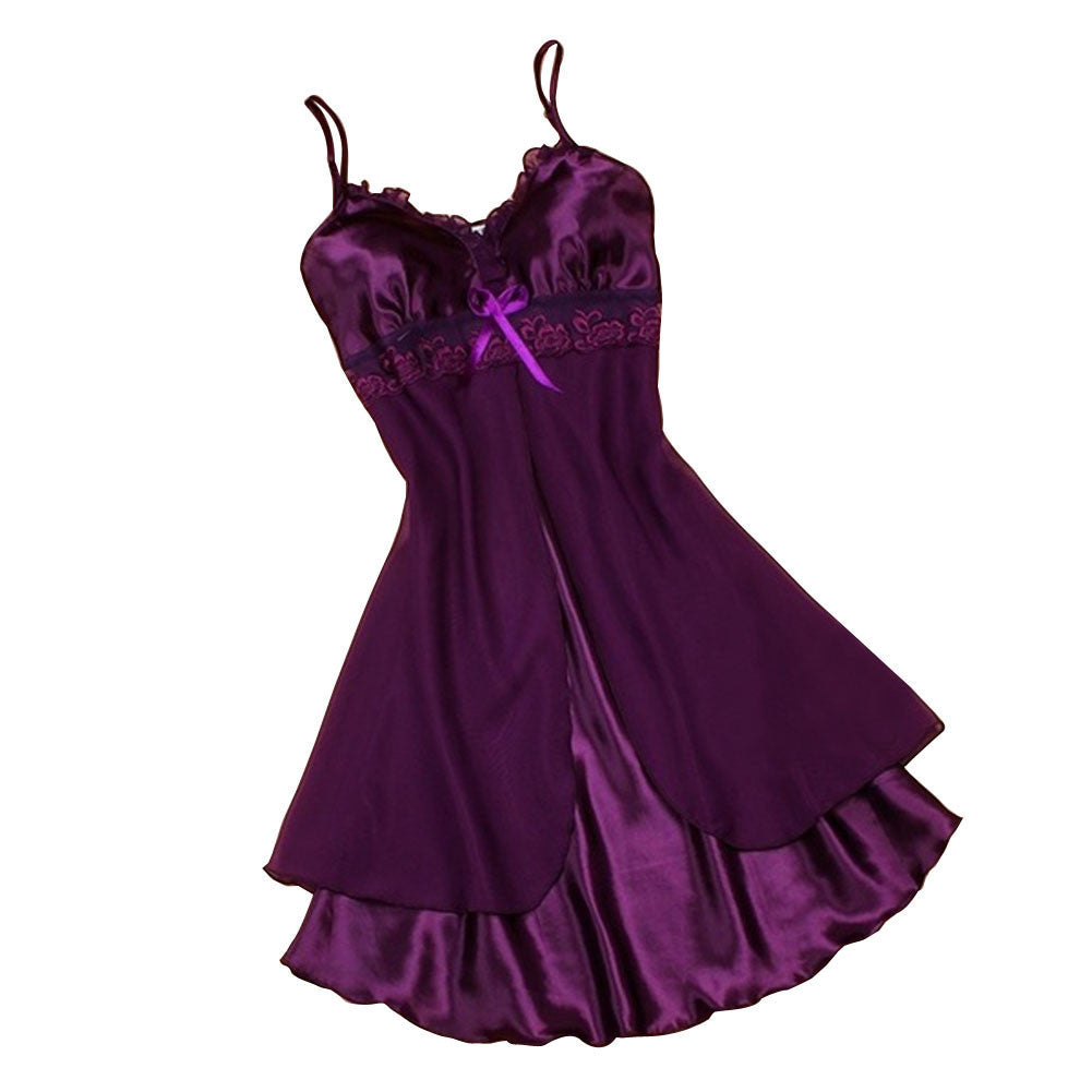 Online discount shop Australia - fashion sexy women Lingerie Nightgown casual ladies sleepwear nightdress vestidos sexy nightie