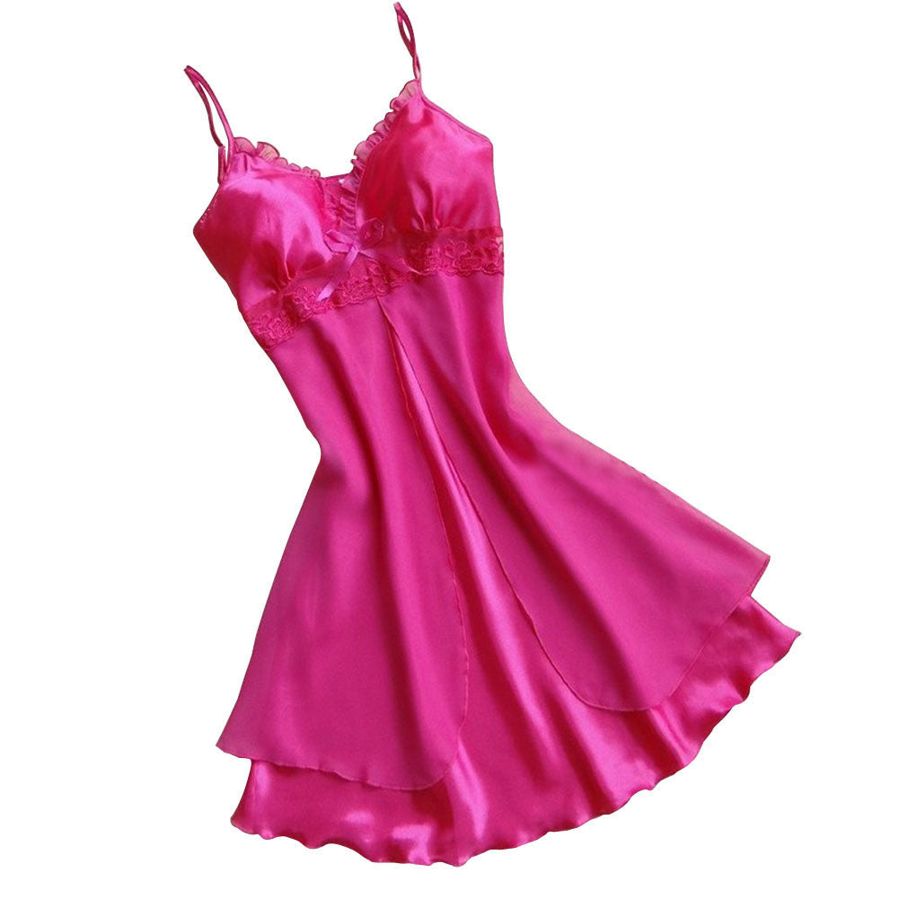 Online discount shop Australia - fashion sexy women Lingerie Nightgown casual ladies sleepwear nightdress vestidos sexy nightie