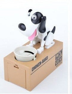 Online discount shop Australia - 1Piece With Retail Box Choken Robotic Dog Bank Doggy Coin Bank Canine Money Box For Dog Lover