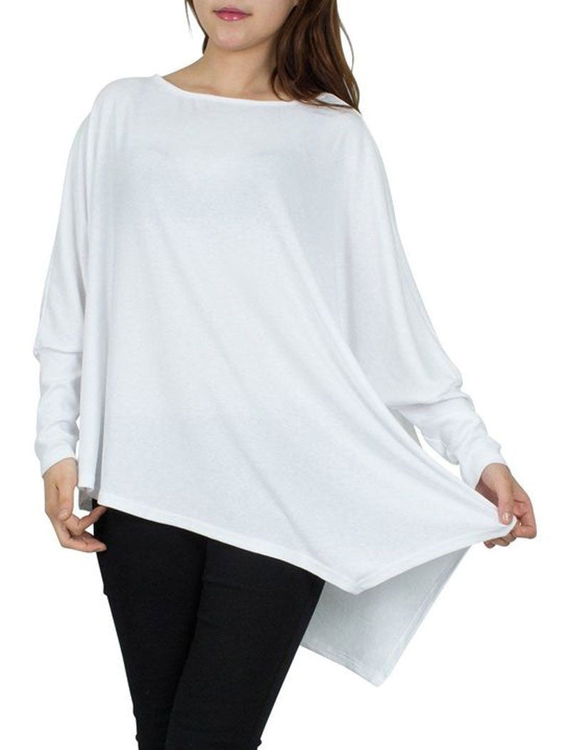 Oversize loose t-shirts for women tops irregular solid big size long female t-shirt women's clothing ladies shirt