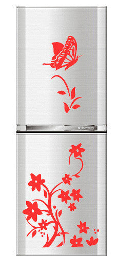 Online discount shop Australia - high quality creative refrigerator sticker butterfly pattern wall stickers home decor