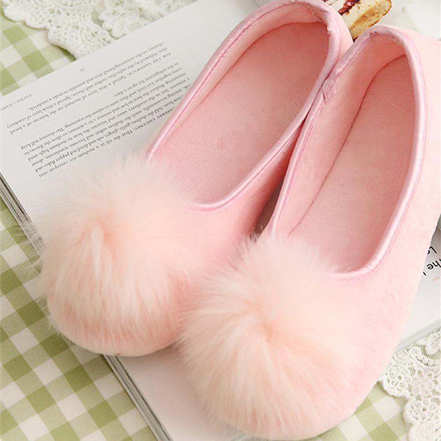 Women Indoor Wear Shoes Home Slippers Sweet Looking Two Colors Wear Fashion Style Comfortable Wear