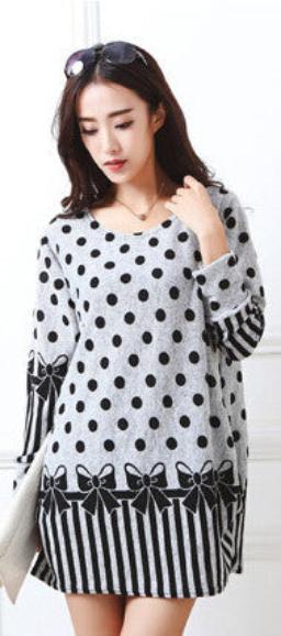 Online discount shop Australia - New autumn winter Fashion Women long sleeve Dresses Plus Size Dress Loose girl casual tops 4xl 5XL tunic pullover elegant