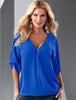 Online discount shop Australia - 1PC Deep V-Neck Women Blouses Chiffon Blouse Sexy Women Tops Plus Size 13 Colors 8 sizes ZZ3497