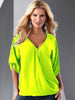 Online discount shop Australia - 1PC Deep V-Neck Women Blouses Chiffon Blouse Sexy Women Tops Plus Size 13 Colors 8 sizes ZZ3497