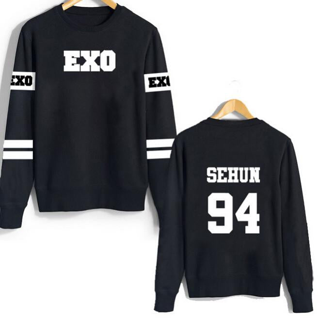 women sweatshirt women exo hoodies harajuku