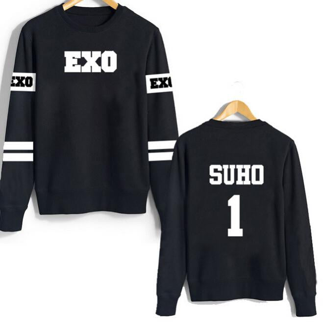 women sweatshirt women exo hoodies harajuku