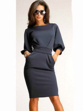 Online discount shop Australia - Dress Bodycon Summer Women Half Sleeve Mini Dresses Fashion Women Party Dress