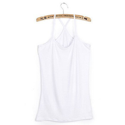 Online discount shop Australia - Cotton slim Y style spaghetti strap basice shirt 10 color for choose women's vest /cotton top tank camis