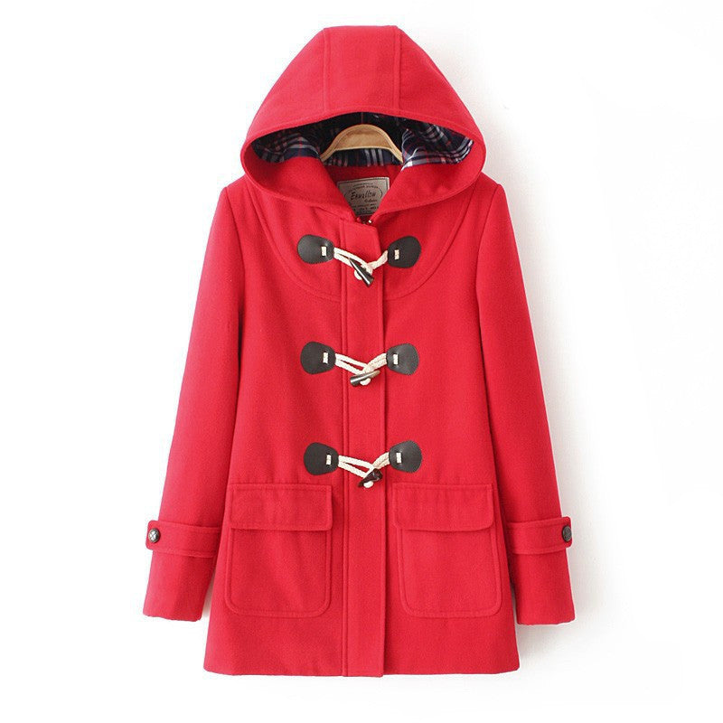 【Amiur】big collar boa duffle coat Amazon.com: Isaac Mizrahi Boy's CT1004 Solid Wool Toggle