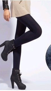 Women's High Elasticity Warm Leggings Thick Velvet Pants