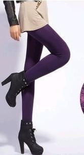 Women's High Elasticity Warm Leggings Thick Velvet Pants