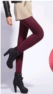 Women's High Elasticity Warm Leggings Thick Velvet Pants