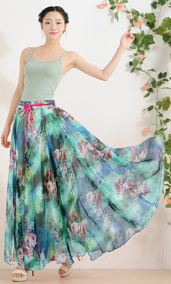 Chiffon maxi skirt outlet australia