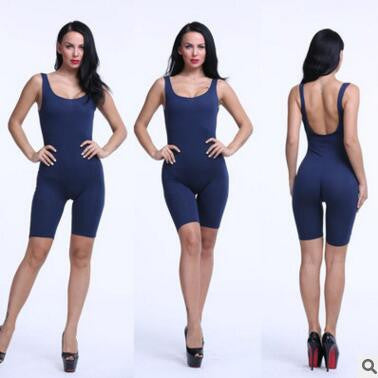 Rompers Womens Jumpsuit Overalls Bodysuit Skinny Sleeveless Backless Bodycon Jumpsuit Women Playsuit