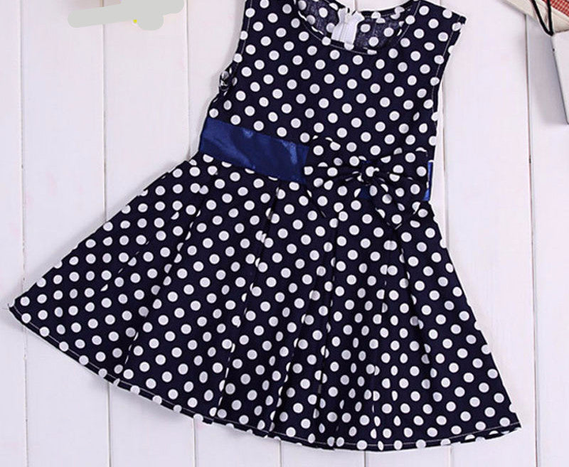 Online discount shop Australia - Brand fashion cotton print girl dress baby girls princess dresses kids dress children clothes