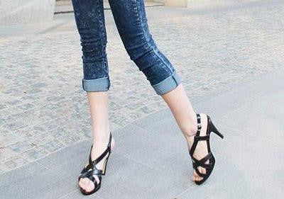 Size 32-43 Women's High Heel Sandals Gladiator Fashion Lady Platform Sandals Heels Shoes Sandals P372