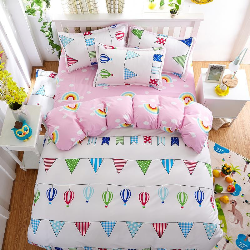 Bedding Set Duvet Cover Sets Bed Sheet European Style Adults Kids Bedroom Sets Queen/Full Size Polyester Bedlinen