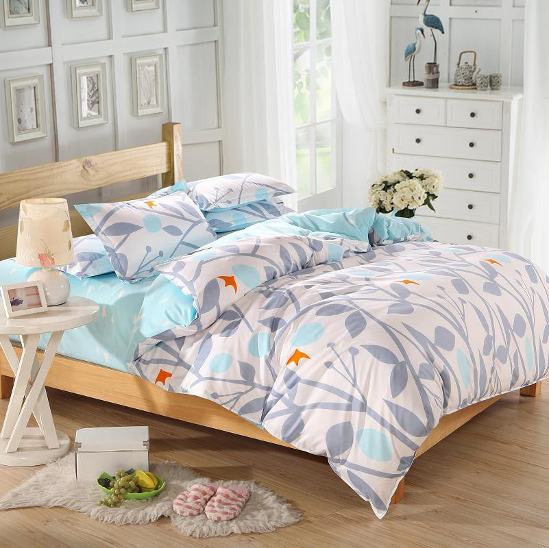 Bedding Set Duvet Cover Sets Bed Sheet European Style Adults Kids Bedroom Sets Queen/Full Size Polyester Bedlinen