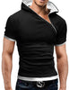 Men's Tops Tees Cotton O Neck Short Sleeve T Shirt Men Fashion Solid Hooded Slim T Shirts Mens