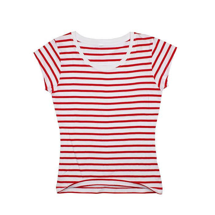 Women Brand T Shirt Ladies O-neck striped Cute Cartoon Print short Sleeve Shirt Slim T Shirt Cotton Tops Tees Plus Size