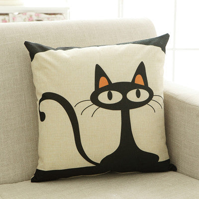 Online discount shop Australia - 25 kinds of diffent cartoon series style Linen Pillow cushion Home Decorative pillow Sofa pillow Car cushion cover