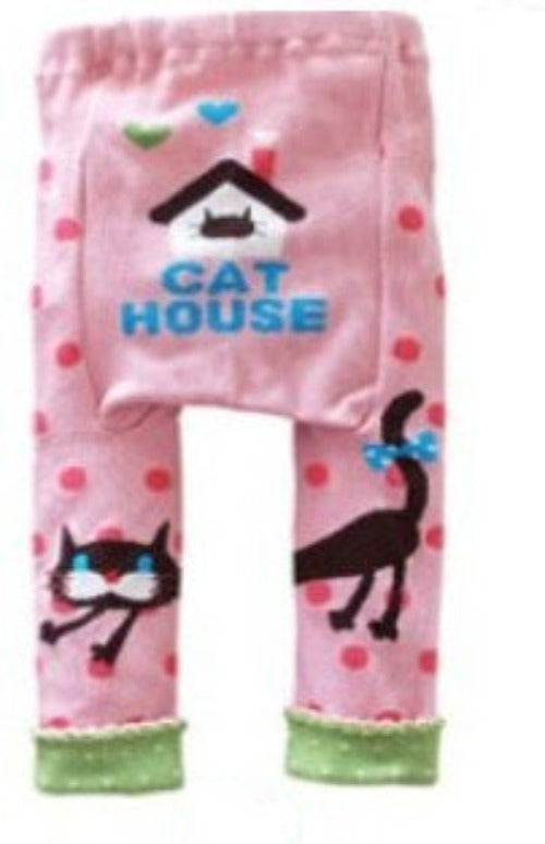 Online discount shop Australia - Baby Pants cartoon print knitted busha pp pants elastic waist toddler Leggings Kids Clothes 3-24 M