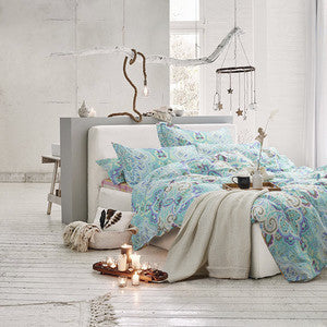 Online discount shop Australia - bohemian style sheets sets linens multicolor abstract flowers cotton bedspread Queen Double size quilt cover set bedding sets