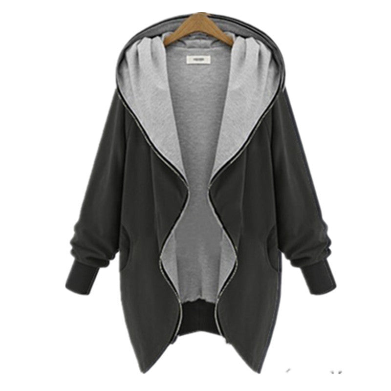 Online discount shop Australia - Fashion Casual Hooded Large Size Women Thin Jackets Women outerwear coats