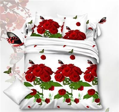 Arrival 3d Bedding Sets Leopard Printed Queen Size 4Pcs Bedclothes Pillowcases Bed Sheet Duvet Cover Set.