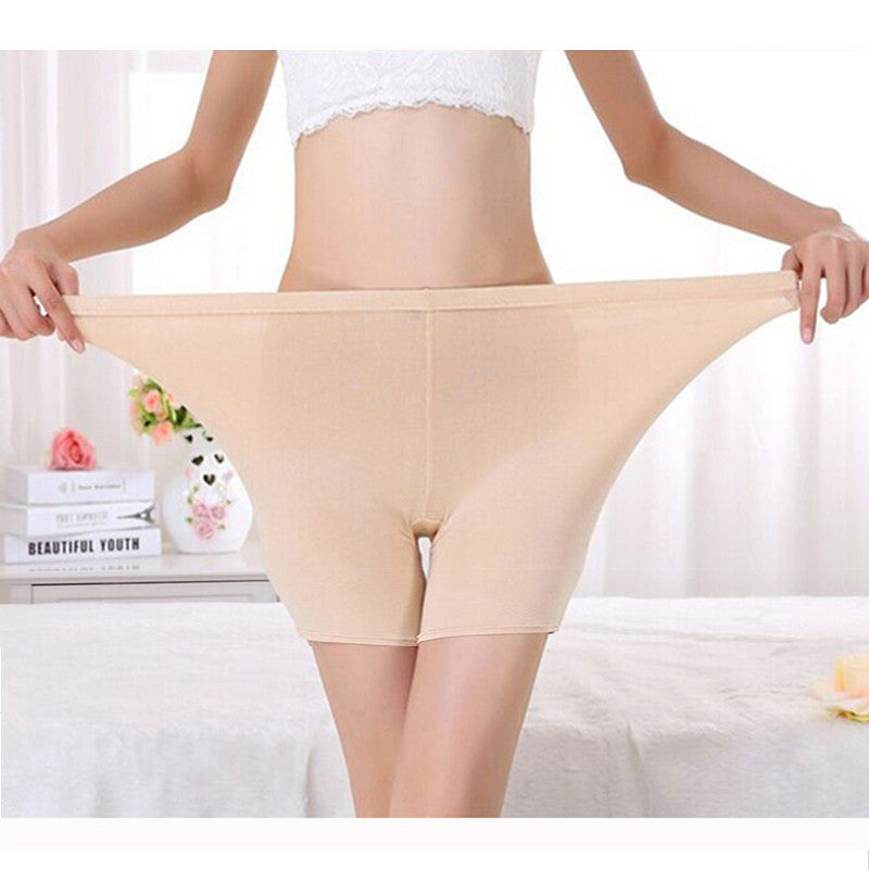 Online discount shop Australia - LG009 Comfortable Plus Size Ladies Bamboo Boxer Shorts Lightweight Safe Pants Boyshort Underwear for Women 24-40 inches