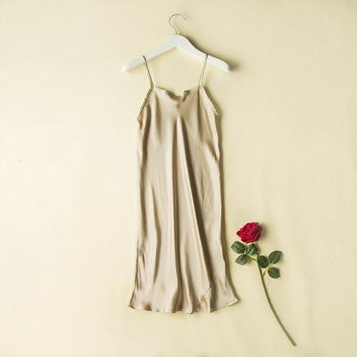 Silk SLEEP Dress REAL SILK women's sleepwear healthy home dress Slips