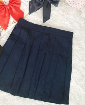 Preppy Style Japanese School Girl Plaid Pleated Skirt High Waist Short Tartan Skirts Saias