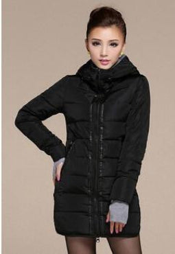 Women's padded coat jacket Women Long Down Cotton Women's jackets jackets and raincoats Plus Size