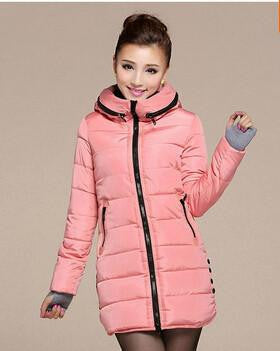 Women's padded coat jacket Women Long Down Cotton Women's jackets jackets and raincoats Plus Size