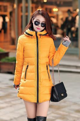 Women's padded coat jacket Women Long Down Cotton Women's jackets jackets and raincoats Plus Size