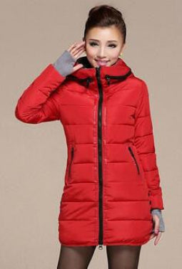 Women's padded coat jacket Women Long Down Cotton Women's jackets jackets and raincoats Plus Size